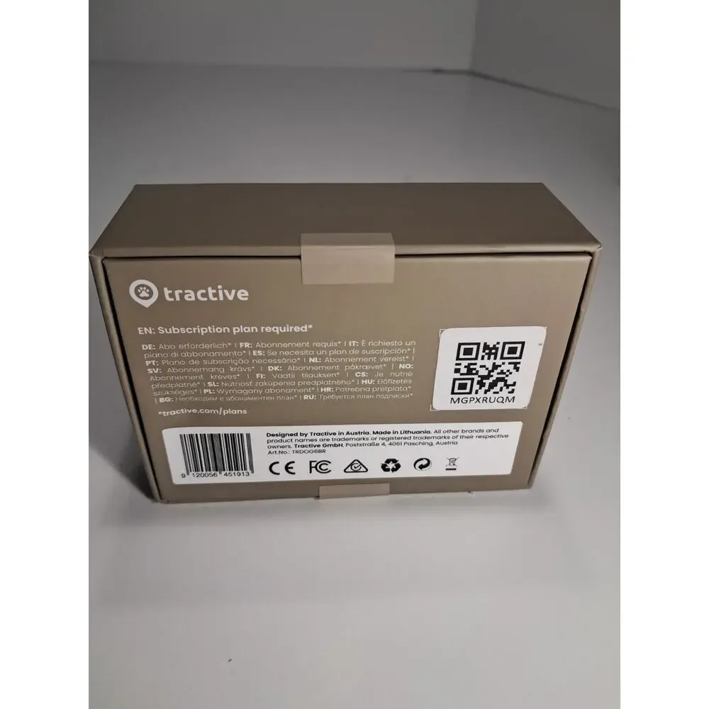 Tractive Smart Dog GPS Health Tracker Live Pet Tracker Virtual Fence Vital Signs